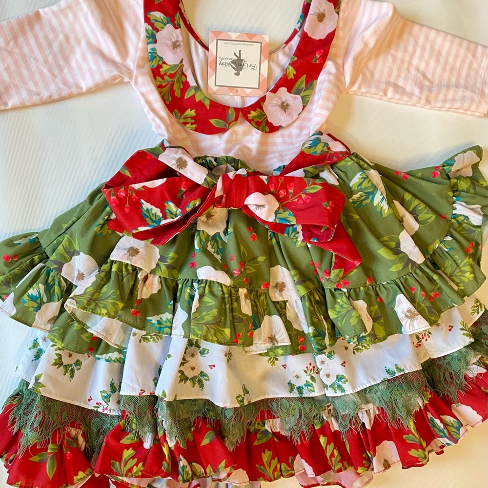 Be Girl holiday ruffled dress - Picture 3 of 12